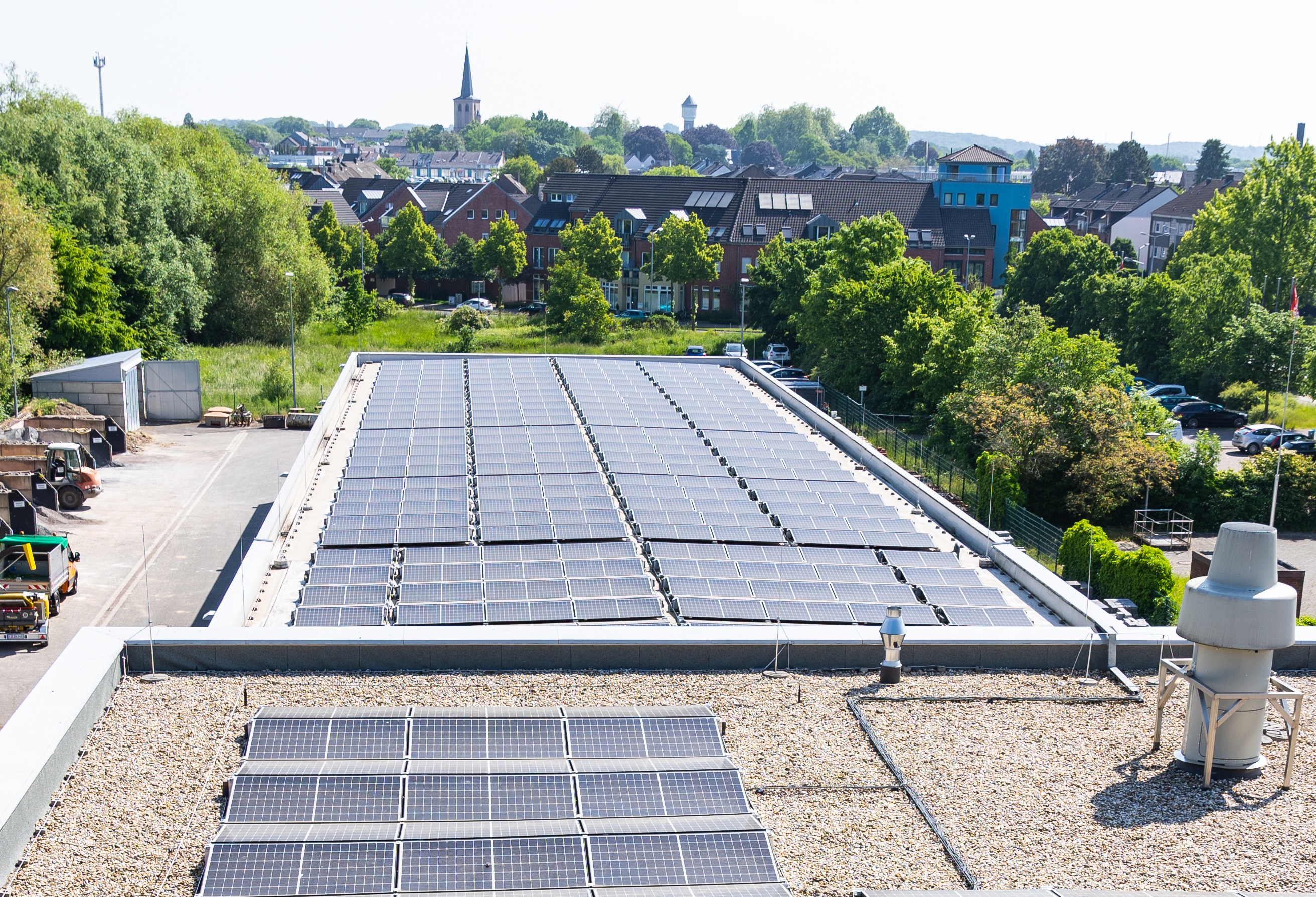 Photovoltaikanlage auf dem Bauhof