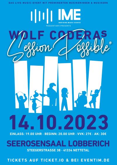 Wolf Coderas Session Possible Musikveranstaltung