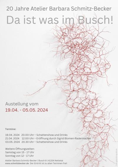 Das ist was im Busch! - 20 Jahre Atelier Barbara Schmitz-Becker