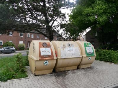 Lärm rund um Altglassammelcontainer