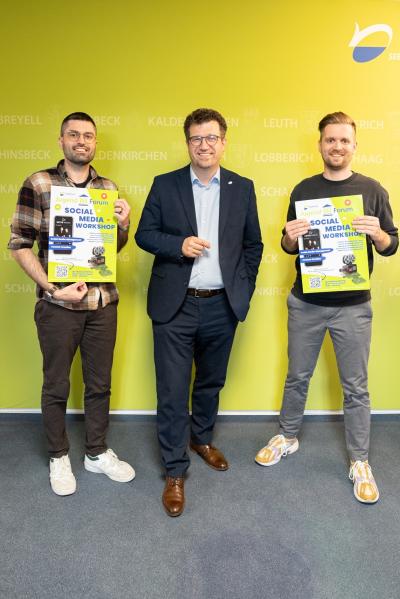 Projekte des Jugendforums: kostenlose Workshops mit Experten zu den Themen Fotografie & Social Media im August