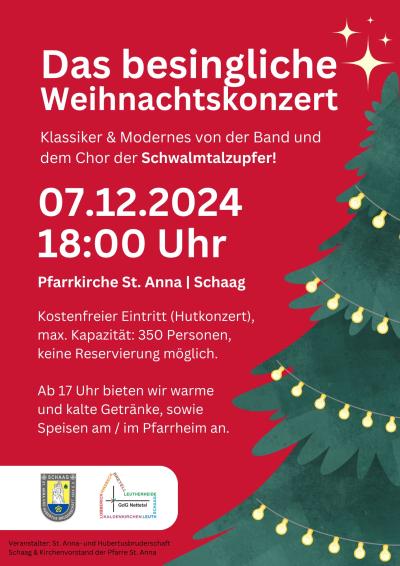 Das besingliche Weihnachtskonzert