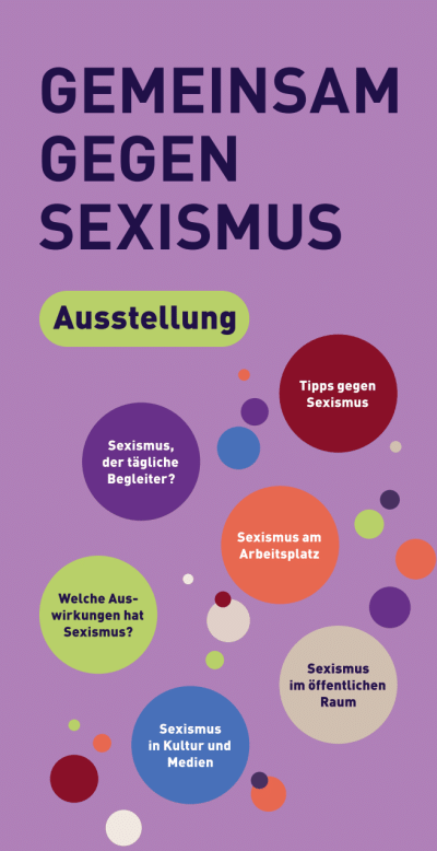 Ausstellung Gemeinsam gegen Sexismus