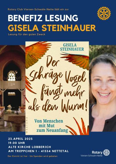 Lesung Gisela Steinhauer