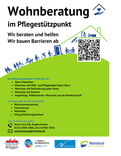 Änderung der Sprechstunde der Wohnberatung Nettetal