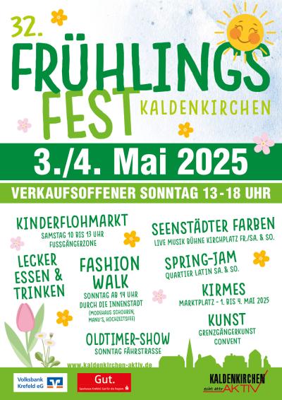 Plakat Frühlingsfest 2025