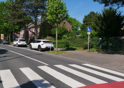 zeigt den Gehweg mit dem Zusatzzeichen Radverkehr frei
