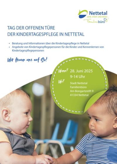Tag der offenen Türe: Kindertagespflege in Nettetal stellt sich vor