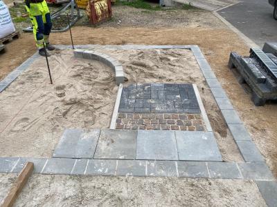 Neuer Hubsteiger und Testfläche am Baubetriebshof