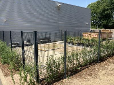Neuer Hubsteiger und Testfläche am Baubetriebshof