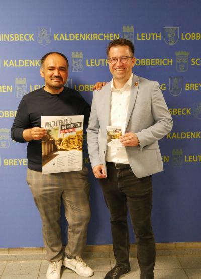 Lesefest „Weltliteratur im Ghetto“ in Nettetal - Literarisches Highlight organisiert von Dincer Gücyeter 2025