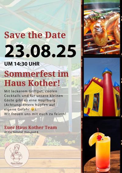 Sommerfest Haus Kother