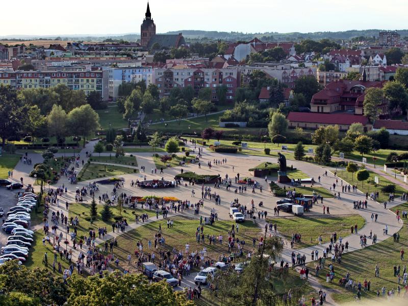 Überblick Stadt Elk