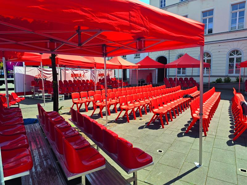 Sitzplan Ansicht Festival