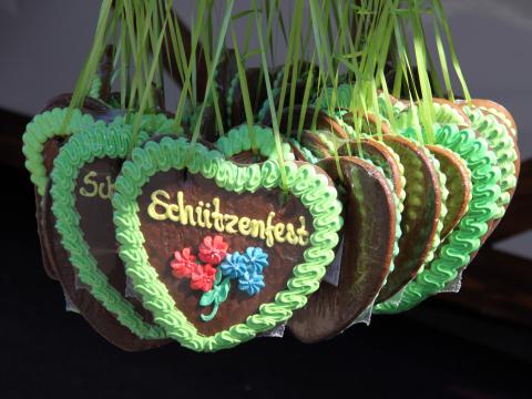 Schützenfest Lebkuchenherzen