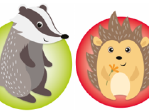 Kita NetteWelt Dachs Igel