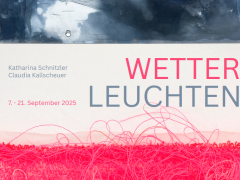 Kunstausstellung Wetterleuchten