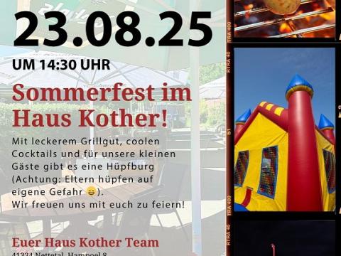 Sommerfest Haus Kother